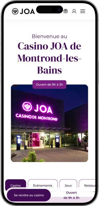 Casino JOA de Montrond App